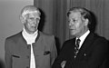 Gerhard Marcks, invited by Chancellor Helmut Schmidt, Bonn 1977