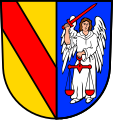 Arcangelo Michele con spada e bilancia (Schopfheim, Germania)