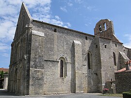 The church in Genouillé