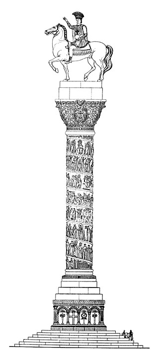 <span class="mw-page-title-main">Column of Justinian</span> Historical structure in Constantinople (543-1509)