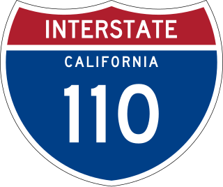 <span class="mw-page-title-main">Interstate 110 and State Route 110 (California)</span> Interstate and state highway in California