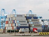 naar binnenvaartterminal