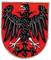 Gemeinde Katlenburg-Lindau Im roten Schild ein schwarzer, silbern bewehrter Adler.