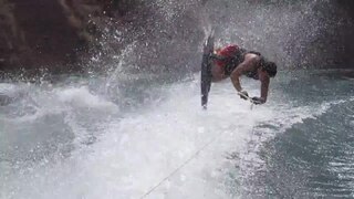 <span class="mw-page-title-main">Kneeboarding (towsport)</span> Water sport