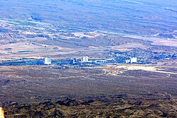 Laughlin seen from Spirit Mountain