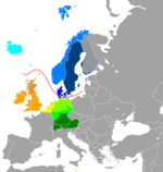 Les llengües germàniques a Europa