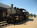 La Posadeña locomotive exhibited in Posadas