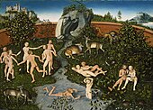 Lucas Cranach, The Golden Age, 1530