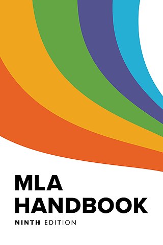 <i>MLA Handbook</i> Academic style guide