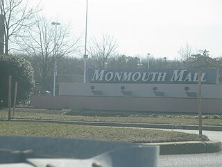 Monmouth Mall Shopping center in Eatontown, New Jersey