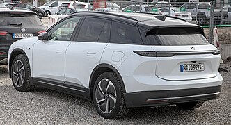 NIO EL6 - left rear view