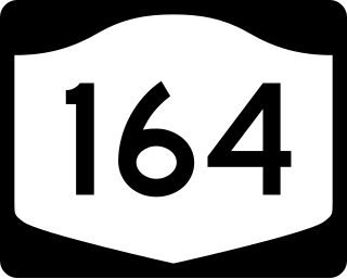 <span class="mw-page-title-main">New York State Route 164 (1940–1960s)</span> Former state highway in New York State