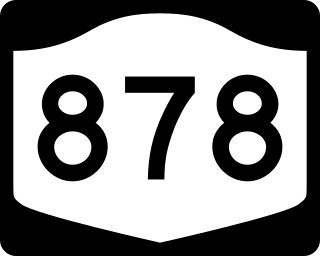 <span class="mw-page-title-main">New York State Route 878</span> Highway on Long Island in New York, US