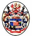 Wappen der Grafen Jelačić von Bužim (1854)