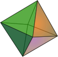 A 3-dimensional cross-polytope