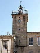 Torre da casa do concello de Pontedeume. Galiza