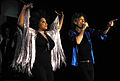 Lisa Fischer and Mick Jagger, concert at Hyde Park in London, 2013