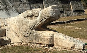 Plumed Serpent on Kukulcán