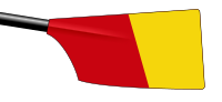 Image showing the rowing club's blade colours