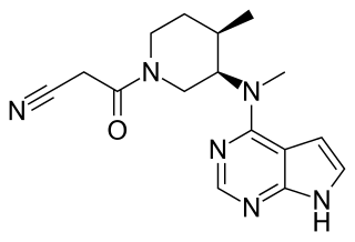 <span class="mw-page-title-main">Tofacitinib</span> Medication