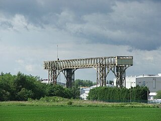 <span class="mw-page-title-main">Warrington Transporter Bridge</span> Bridge in Warrington