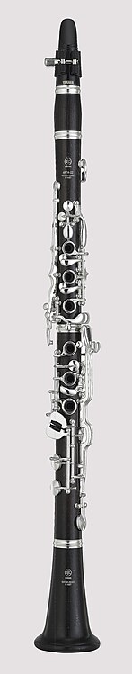 Clarinetto standard tedesco senza coperchio e meccanismo della campana