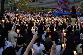 <span class="mw-page-title-main">2008 US beef protest in South Korea</span>