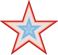 Thumbnail for File:20210517 Warming stripes - pentagrams - stars - global warming.svg