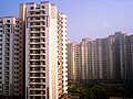 Apartment buildings in Gurgaon