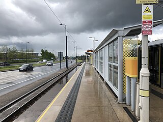 <span class="mw-page-title-main">Ashton Moss tram stop</span> Manchester Metrolink tram stop