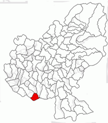 Băgaciu – Mappa