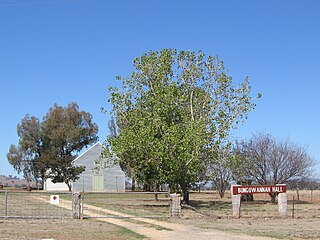 <span class="mw-page-title-main">Bungowannah</span> Town in New South Wales, Australia