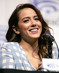 Chloe Bennet; mother is Caucasian and her father is Chinese.[194]