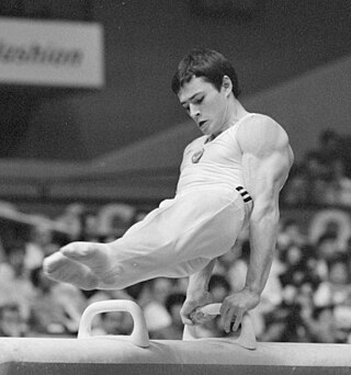 <span class="mw-page-title-main">Gymnastics at the 1988 Summer Olympics – Men's rings</span> Olympic gymnastics event