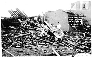 <span class="mw-page-title-main">Tornado outbreak of September 29, 1927</span> Extreme weather event in central US