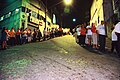 Ladeira característica do local, palco da procissão na Sexta-Feira da Paixão.