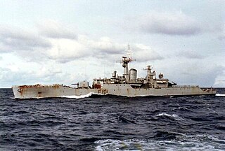 HMS <i>Yarmouth</i> (F101) 1960 Type 12M or Rothesay-class frigate of the Royal Navy