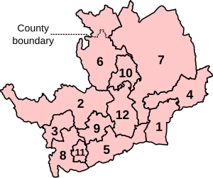 Current constituencies in Hertfordshire