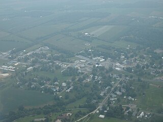 <span class="mw-page-title-main">Huntsville, Ohio</span> Village in Ohio, United States