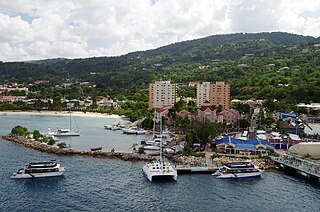 <span class="mw-page-title-main">Ocho Rios</span> Town in Middlesex, Jamaica