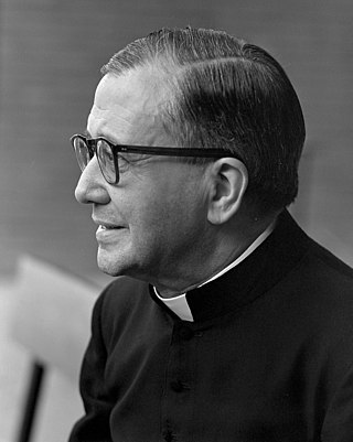 <span class="mw-page-title-main">Josemaría Escrivá</span> Spanish Roman Catholic priest and saint