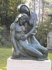 Pietà, Grabmal Ahlswede, Südfriedhof Leipzig