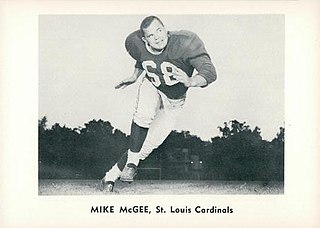 Mike McGee (American football) American football player and coach (1938–2019)