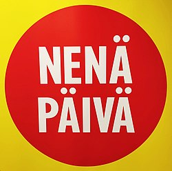 Nenäpäivän uusi logo.