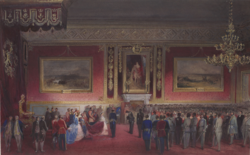 Queen Victoria's Levée for Volunteer Officers, St James's Palace Louis Haghe, 1860