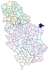 Kladovo – Mappa