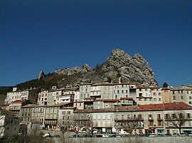 A general view of the village of Serres