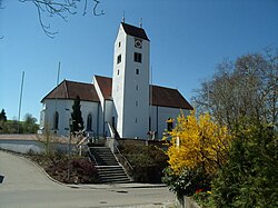 Skyline of Weißensberg