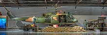 UH-1P display at the Museum of Aviation, Robins AFB 18-15-297-UH-1P.jpg