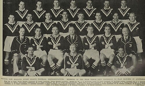 1938 New Zealand team.